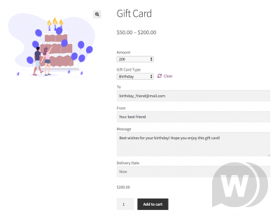 WooCommerce Gift Cards v1.5.6