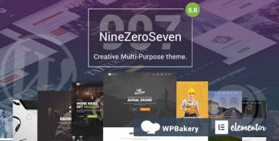 907 (NineZeroSeven) v5.1.2 NULLED - универсальная адаптивная тема WordPress