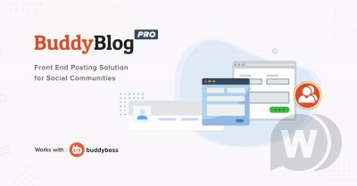 BuddyBlog Pro v1.1.4 - фронтенд постинг для BuddyPress и BuddyBoss