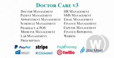 Doctor Care v3.1 - система управления больницей