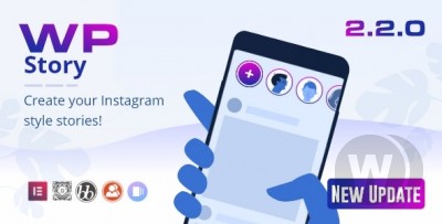 WP Story Premium v2.4.1 NULLED - сторисы в стиле Instagram для WordPress