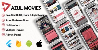 Movies App v1.0 - Flutter приложение кино/сериалы/тв-шоу