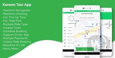 Kareem Taxi App v2.1.9 - Android приложения бронирования такси