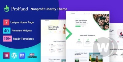 Nonprofit ProFund v3.3.0 - тема благотворительности WordPress