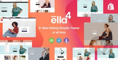 Ella v5.0.2 - многоцелевая тема Shopify