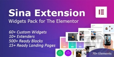 SEFE - Sina Extension for Elementor v1.10.1 NULLED