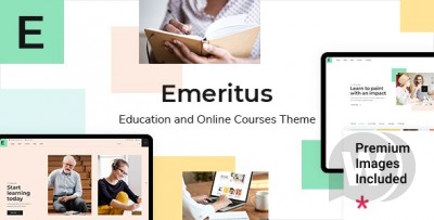 Emeritus v1.0 NULLED - тема образования и онлайн-курсов WordPress