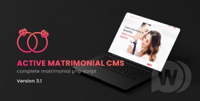 CMS сайта знакомств Active Matrimonial CMS NULLED