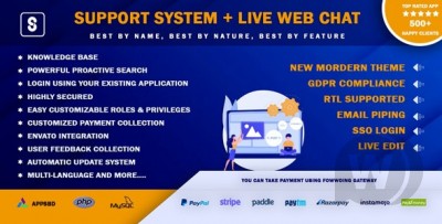 Best Support System v3.2.0 NULLED - онлайн-чат и служба технической поддержки