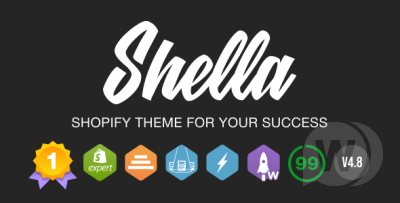 Shella v4.8.0 - многоцелевая тема Shopify