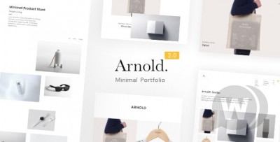 Arnold. v2.1.0 - легкий шаблон портфолио WordPress