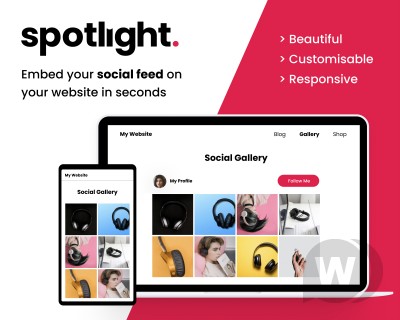Spotlight - Social Media Feeds (Premium) v0.8.1 NULLED
