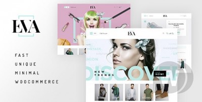 Eva v1.9.9.6 - модная тема для WooCommerce