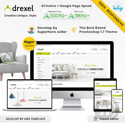 Тема Drexel Mega Furniture–Garden Multi–Purpose Super Shop v3.6.0