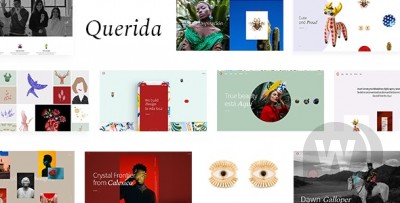 Querida v1.1.1 NULLED - тема креативного агентства WordPress