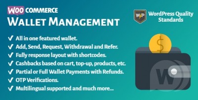 WooCommerce Wallet Management v2.0.2 NULLED | All in One