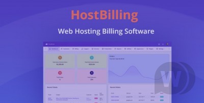 HostBilling v1.2.5 NULLED - программное обеспечение для биллинга и автоматизации веб-хостинга