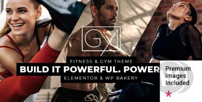 Powerlift v2.5 NULLED - Fitness and Gym Theme