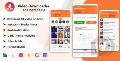 Instagram Downloader v1.0.0 - Videos, Photos, Stories, Reels, ITGV - All In One Instagram Downloader App