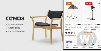 Cenos v1.1.4 NULLED тема магазина мебели WooCommerce