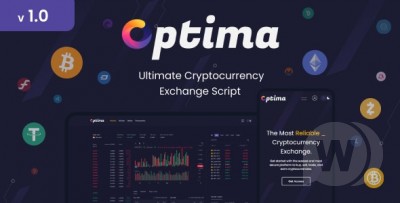 Optima v1.0 NULLED - Cryptocurrency Exchange Script. Bitcoin & Ethereum