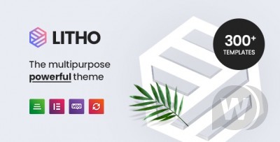 Litho v1.3 NULLED - многоцелевая тема WordPress Elementor