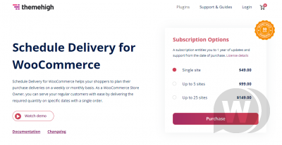 Schedule Delivery for Woocommerce v1.2.1