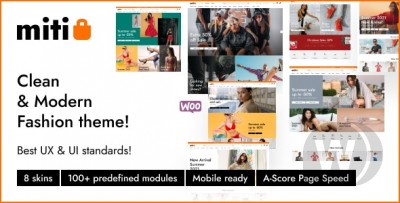 Miti v1.0.5 - Elementor WooCommerce WordPress тема