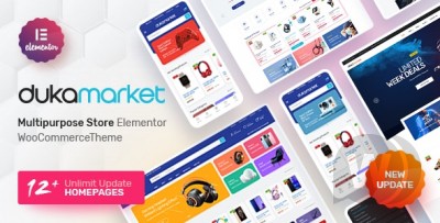DukaMarket v1.0.6 - многоцелевая тема WordPress
