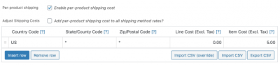 WooCommerce Shipping Per Product - Wordpress плагин расходов на доставку