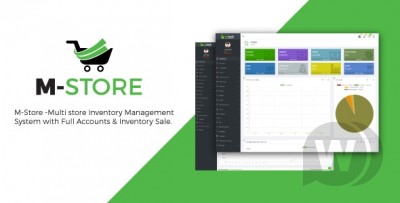 M-Store v1.0 NULLED - Multi-Store Inventory Management System with Full Accounts and installment Sale