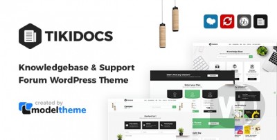 Tikidocs v2.1 - база знаний и форум поддержки WordPress тема