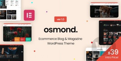 Osmond v1.3 NULLED - Ecommerce Magazine WordPress Theme