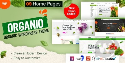 Organio v1.5.0 - WordPress магазин органических продуктов