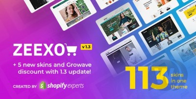 Zeexo v1.4 - Multipurpose Shopify Theme - Multi languages & RTL support
