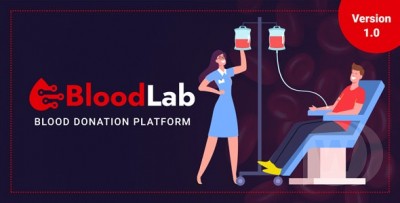 BloodLab v1.0 NULLED - платформа донорства крови