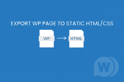 Export WP Page to Static HTML/CSS Pro v1.0.4 NULLED