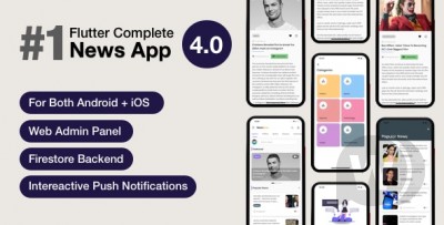 News Hour v4.0.6 - Flutter News App with Admin Panel