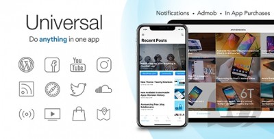 Universal for IOS v4.4.3 - Full Multi-Purpose IOS app