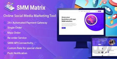SMM Matrix v1.2 NULLED - инструмент для маркетинга в социальных сетях
