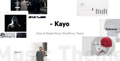 Kayo v1.4.0 - простая музыкальная тема WordPress