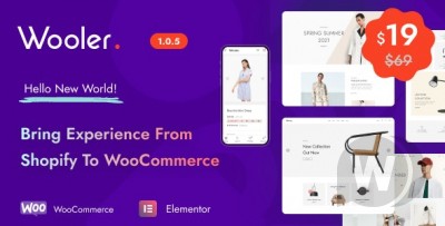 Wooler v1.0.9 - Conversion Optimized WooCommerce Theme