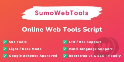 Скрипт веб-инструментов онлайн SumoWebTools NULLED