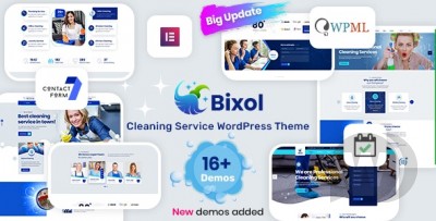 Bixol v1.6.0 - Cleaning Services WordPress