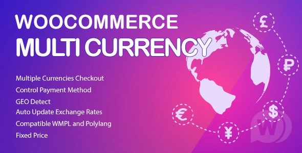WooCommerce Multi Currency Premium мультивалютность WooCommerce